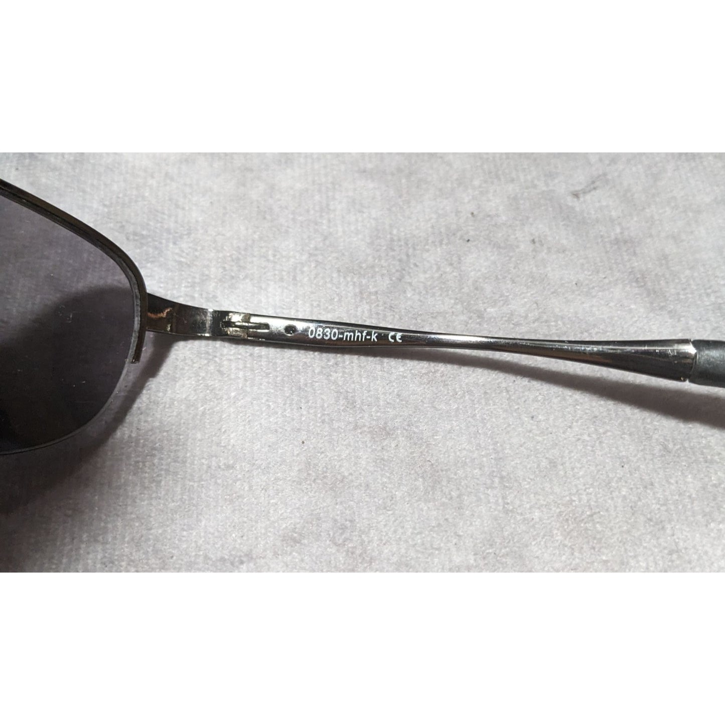 Solaray Gunmetal Tone Wide Width Sunglasses