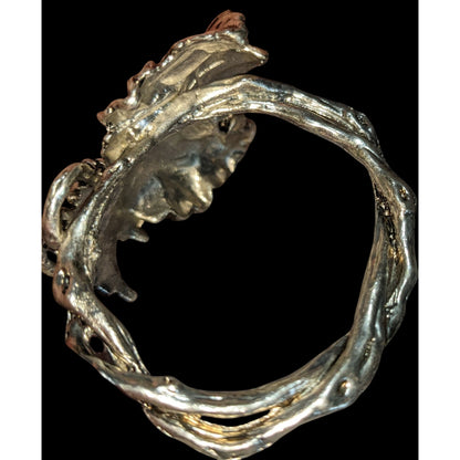 Regency Vintage Arthur Court Grape Vine Silver Tone Napkin Ring