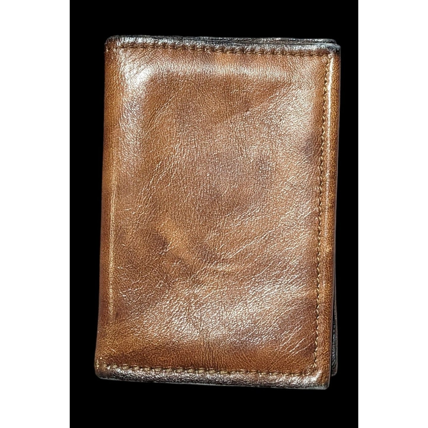 Classic Casual Men's Brown Leather Wallet