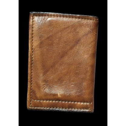 Classic Casual Men's Brown Leather Wallet