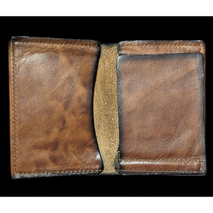 Classic Casual Men's Brown Leather Wallet