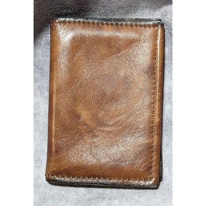 Classic Casual Men's Brown Leather Wallet