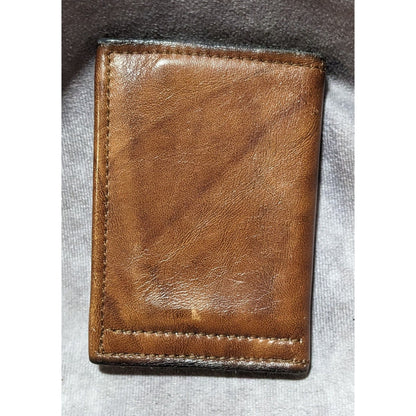 Classic Casual Men's Brown Leather Wallet