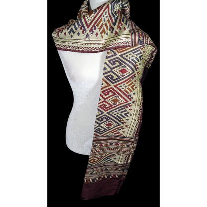 Tai Daeng Handmade Silk Naga Motif Wall Hanging