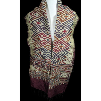 Tai Daeng Handmade Silk Naga Motif Wall Hanging