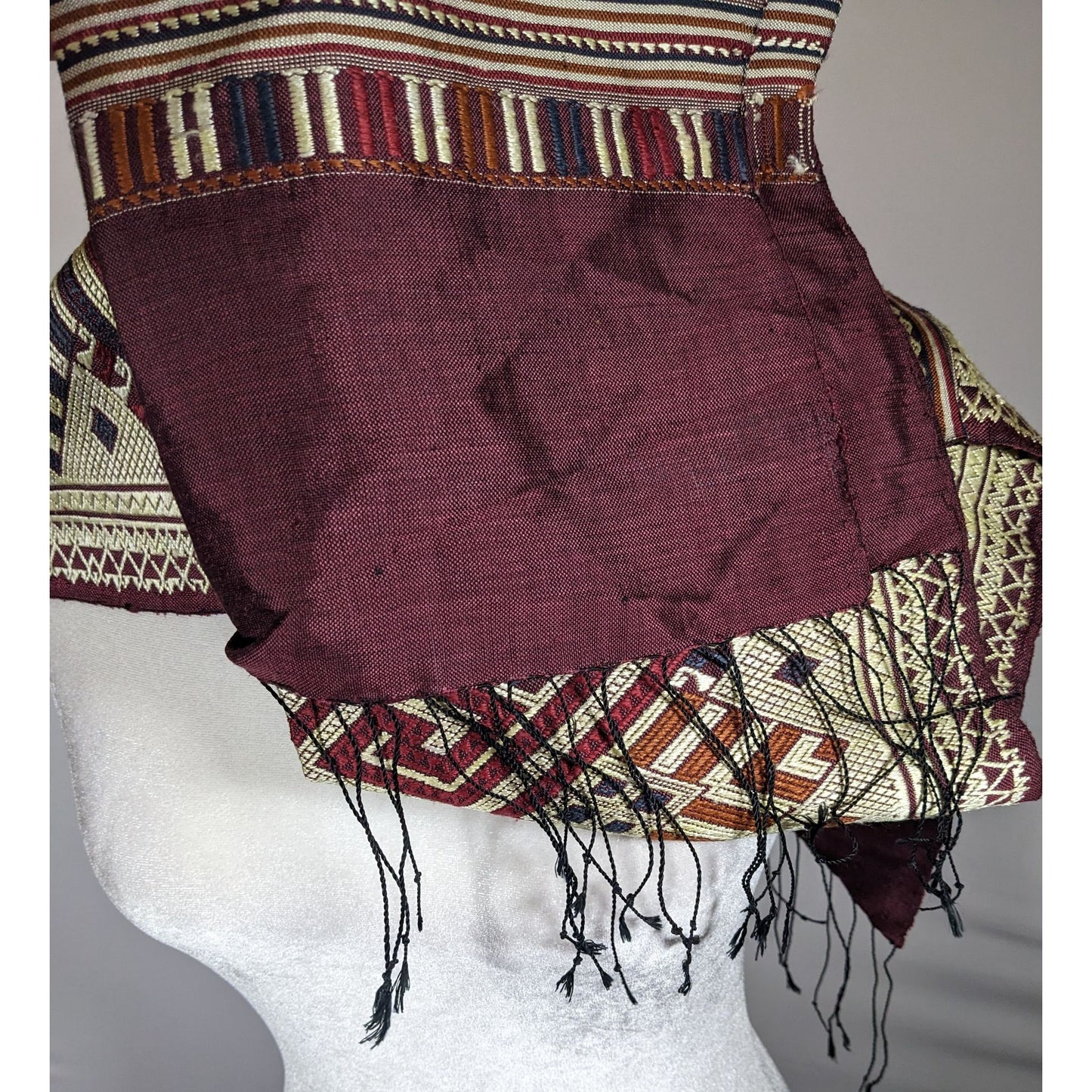 Tai Daeng Handmade Silk Naga Motif Wall Hanging