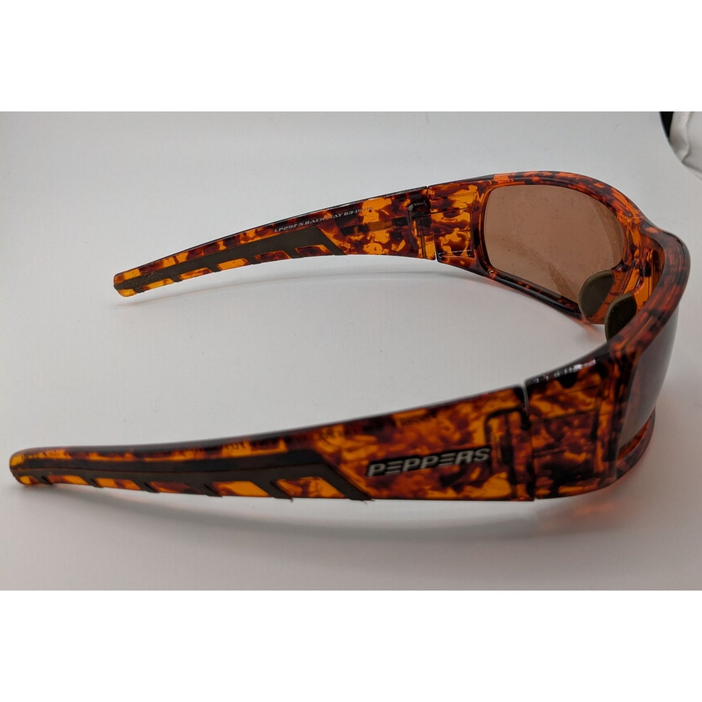Peppers LP297 Backspray Polarized Tortoise Sunglasses