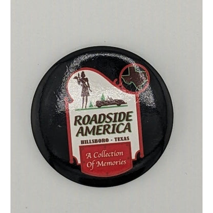Roadside America Willsboro Texas Collectible Button/Badge