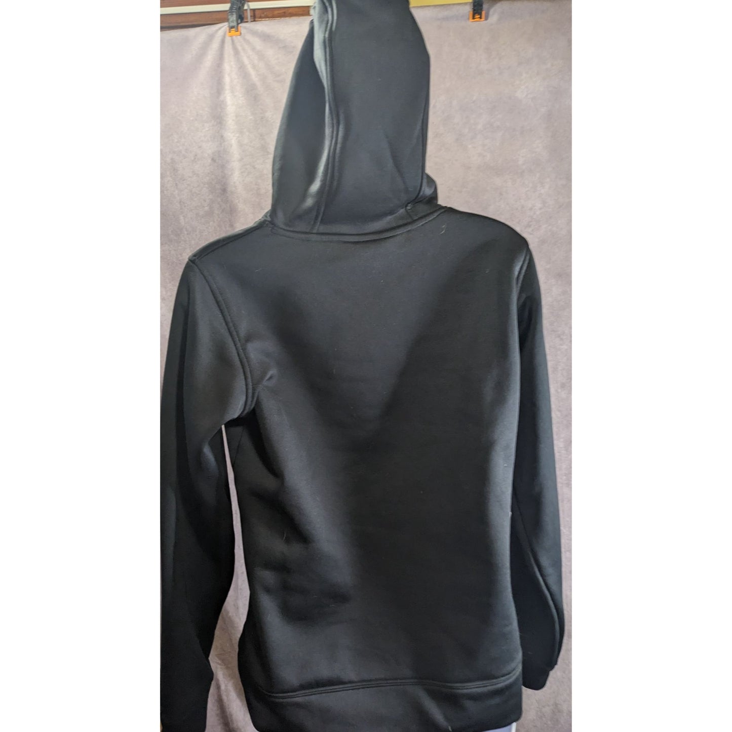 Under Armour Storm Womens Black Hoodie Pink Camo Logo Size Small