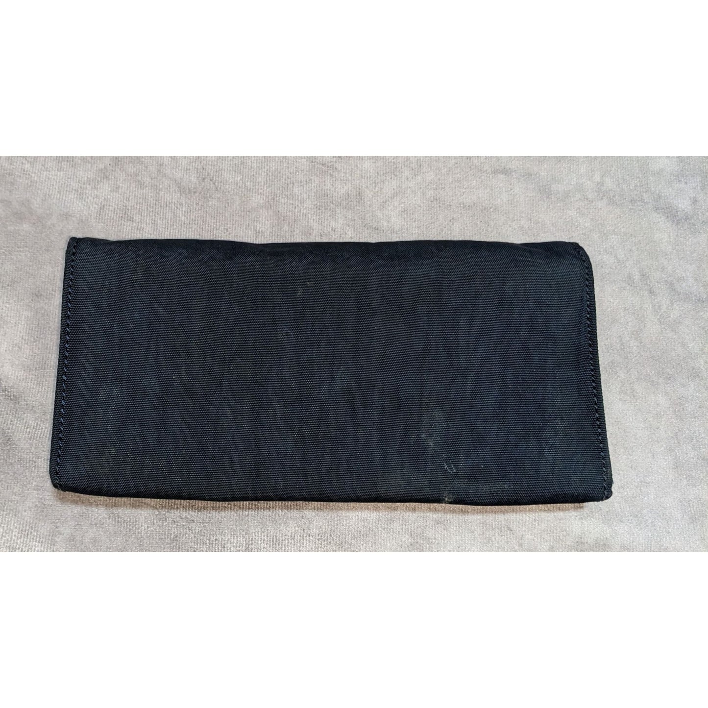 Preppy Sporty Kipling Navy Nylon Wallet