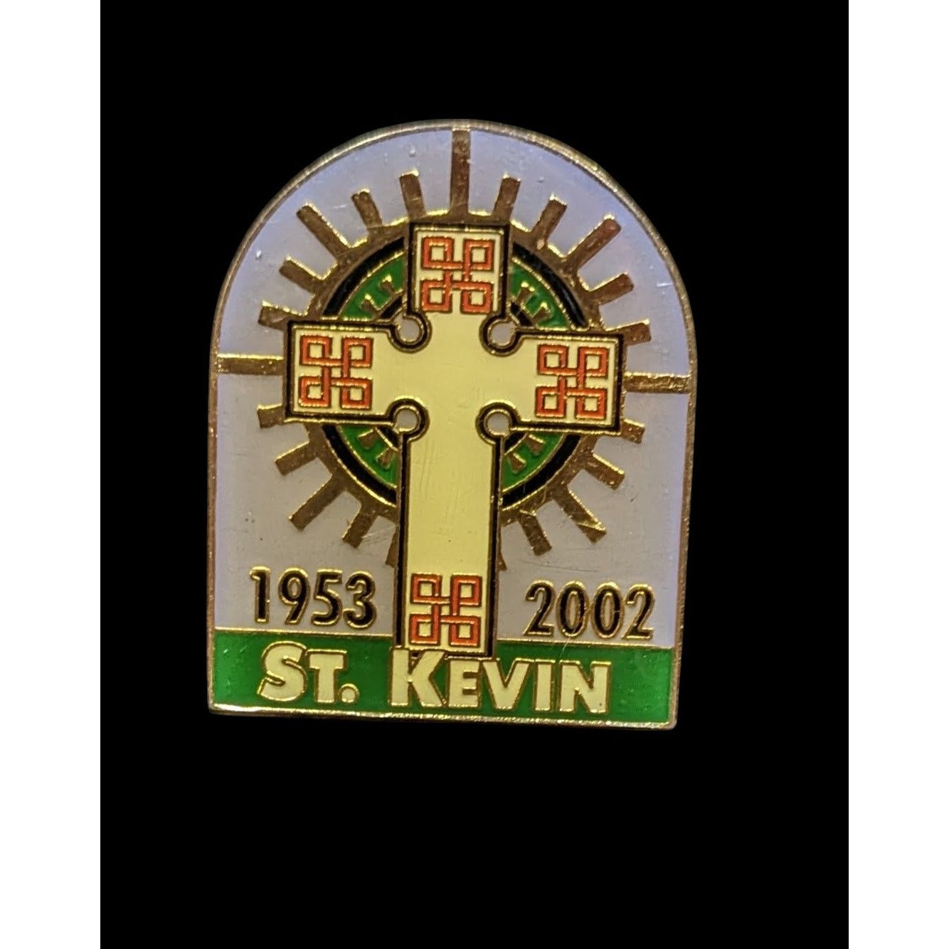 Vintage Collectible St. Kevin Lapel Pin 1953-2002