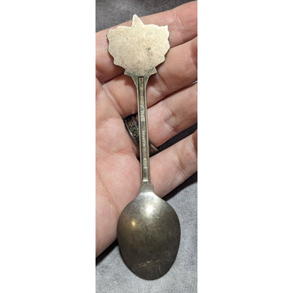 Vintage Heraldic Silver Plated London Big Ben Souvenir Spoon 4 1/2 Inch
